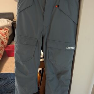 Montec Gray Snow Pants